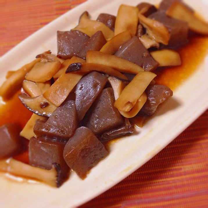 めんつゆだけ こんにゃくとまいたけの甘煮 レシピ 作り方 By ゆーきゃん4654 楽天レシピ めんつゆだけ こんにゃくとまいたけの甘煮 レシピ 作り方 By ゆーきゃん4654 楽天レシピ